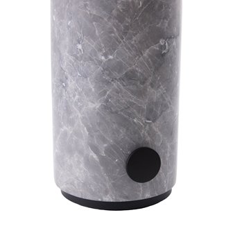 Marmurowa lampka stołowa przenośna szara Torrano Globen Lighting detal